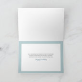 Carte Salutations spéciales pour l'anniversaire de l'ami (Intérieur)