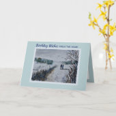 Carte Salutations spéciales pour l'anniversaire de l'ami (Fleur jaune)