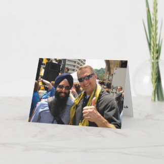 Carte Salutations Stanley