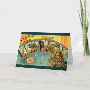 Carte Salutations vintages de New York