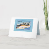 Carte Salutations vintages de Rockport Massachusetts (Dos)