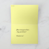 Carte Salutations vintages de Virginie Occidentale (Intérieur)