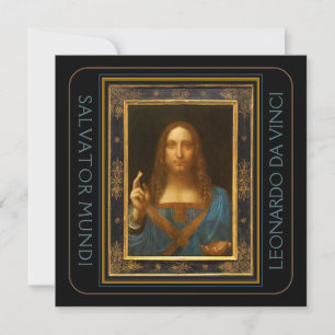 Carte Salvator Mundi 1500 Leonardo da Vinci