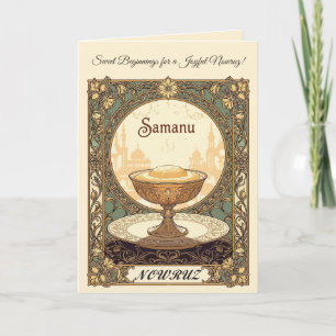Carte Samanu l'esprit doux du Nowruz
