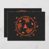 Carte Samara Bouddhist (Devant / Derrière)