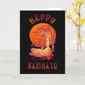 Carte Samhain (Fleur jaune)