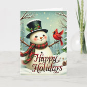Carte Sammy Snowman Christmas (Devant)