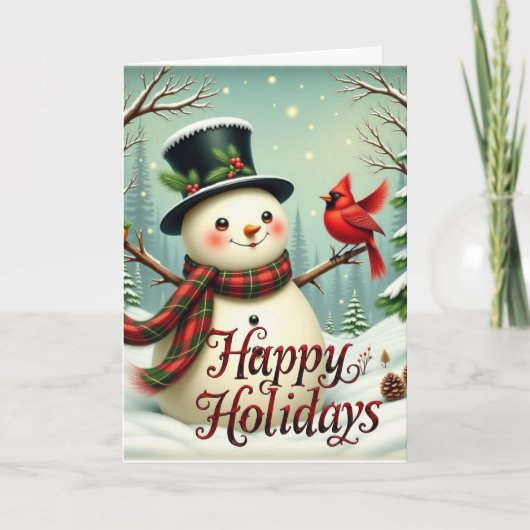 Carte Sammy Snowman Christmas (Devant)