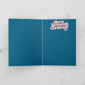 Carte Samoyed Christmas Stocking (Intérieur)