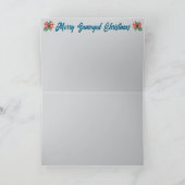 Carte Samoyeds et Snowman (Intérieur)