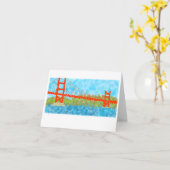 Carte San Francisco (Fleur jaune)