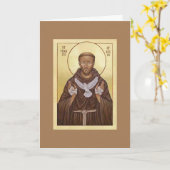 Carte San Francisco de Asisi (Fleur jaune)