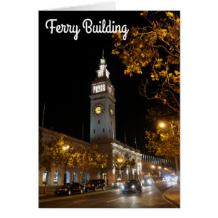Carte San Francisco Ferry Building #13 Card