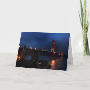 Carte San Francisco Golden Gate Bridge #6 Card