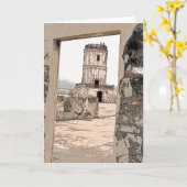 Carte San Juan de Ulua, Veracruz (Fleur jaune)