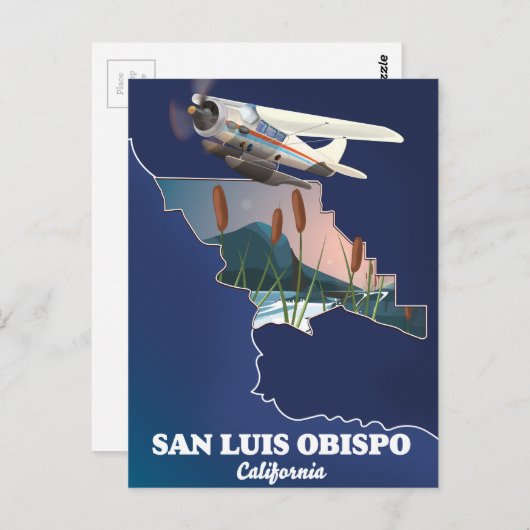 Carte San luis obispo California (Devant / Derrière)