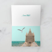 Carte Sandcastle Seagull (Intérieur)