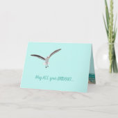 Carte Sandcastle Seagull (Devant)