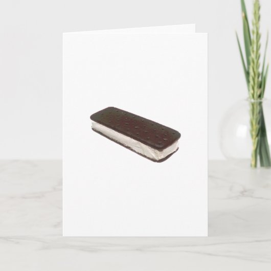 Carte Sandwich à la crème glacée (Devant)
