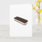 Carte Sandwich à la crème glacée (Fleur jaune)