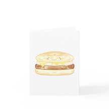 Sandwich À La Saucisse, Aux Oeufs Et Au Fromage