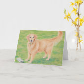 Carte Sandy (Fleur jaune)