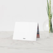 Carte Sandy American Staffordshire Dog on Beach Sunset (Dos)