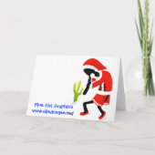 Carte Sandy Claws (Dos)