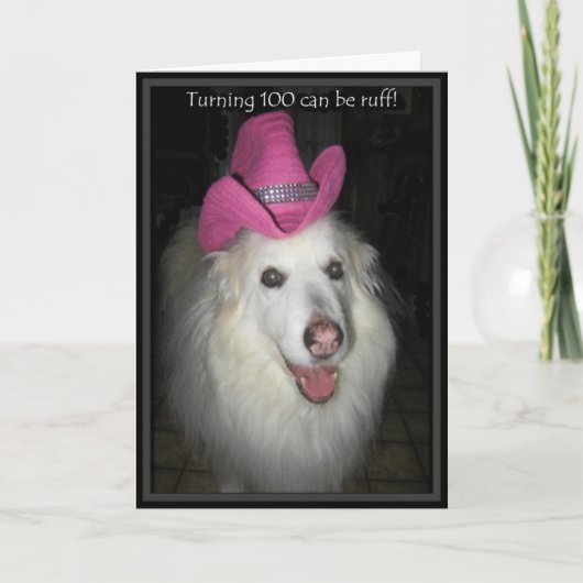 Carte *Sandy Dog - 100e anniversaire (Devant)