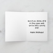 Carte *Sandy Dog- 30e anniversaire (Intérieur)