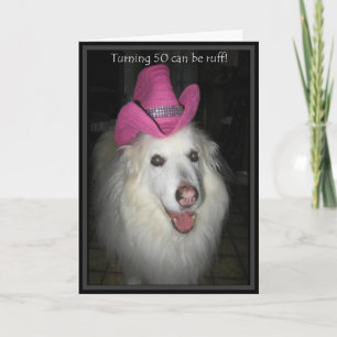 Carte *Sandy Dog- 50e anniversaire