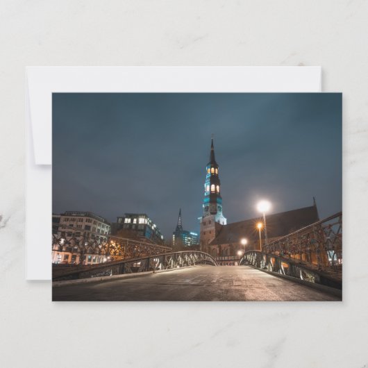 Carte Sankt Katharinen Kirche Hamburg (Devant)