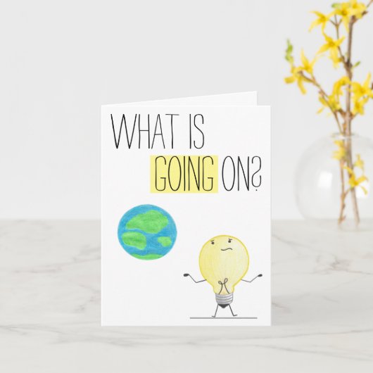 Carte Sans abri (Fleur jaune)