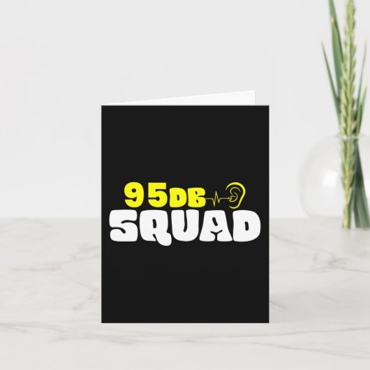 Carte Sans Audience - Sourd - Incapable D'Entendre - Sou (Devant)