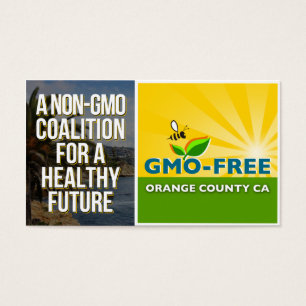 Carte Sans GMO de l'information de CA de Comté