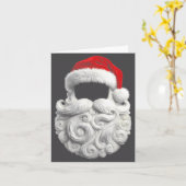 Carte Santa 67 6 7 Six Seven Beard Cool Realistic  (Fleur jaune)