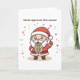 Carte Santa approuve cette saison – Joli Puchi Dōshi San