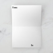 Carte Santa Claus (Intérieur)