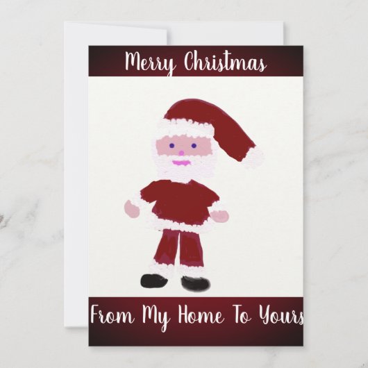 Carte Santa Claus (Devant)