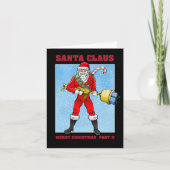 Carte Santa Claus Joyeux Noël Partie 2 (Devant)