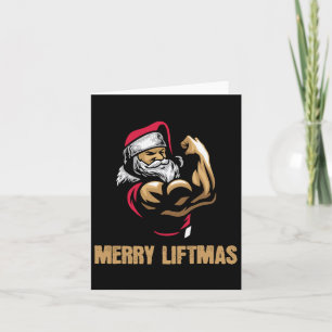 Carte Santa Claus Salle de gym Fitness Fitry Liftmas