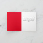 Carte Santa Clause QR Code Design Funny Christmas Card (Intérieur)