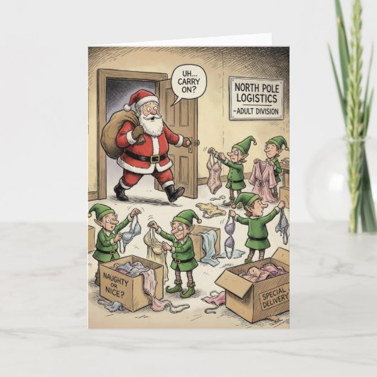 Carte Santa connaît 'le secret' (Devant)