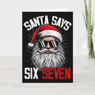 Carte Santa dit Six Sept 67 Génération Z Alpha Argot Chr