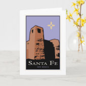 Carte Santa Fe (Fleur jaune)