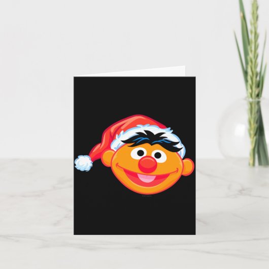 Carte Santa Hat Ernie  (Devant)