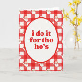 Carte Santa Ho's (Fleur jaune)