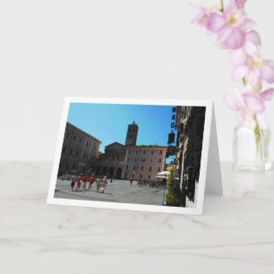 Carte Santa Maria In Trastevere, Roma, Italie