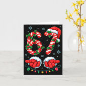 Carte Santa Six Seven 67 Meme Christmas 67 Candy Cane Ki (Fleur jaune)
