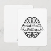 Carte santé mentale (Devant / Derrière)